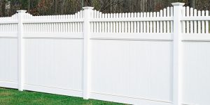 custom vinyl privacy fence